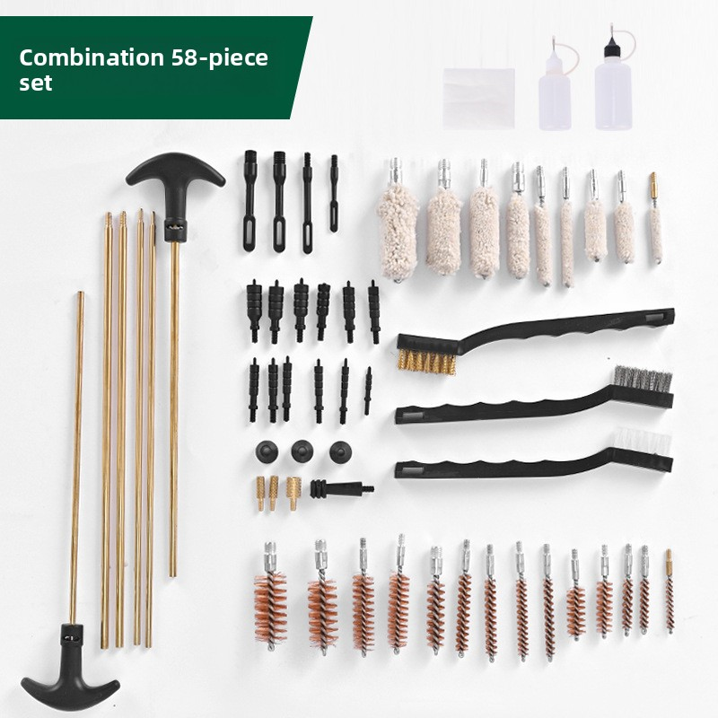 GK26 58-Piece Set of Gun Tool Brushes