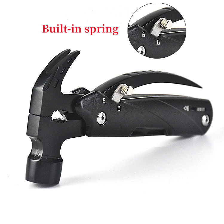 Multi-functional Outdoor Portable Tool Claw Hammer