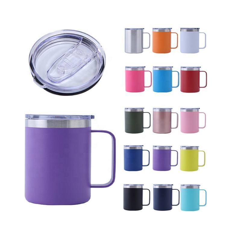 304 Stainless Steel Handle Cup 12oz
