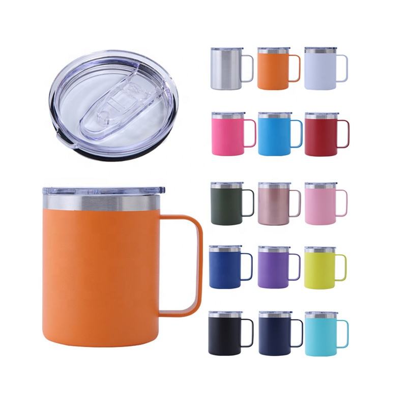 304 Stainless Steel Handle Cup 12oz
