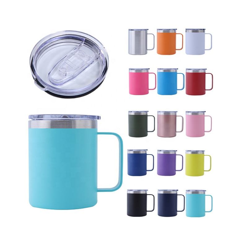 304 Stainless Steel Handle Cup 12oz