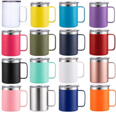 304 Stainless Steel Handle Cup 12oz