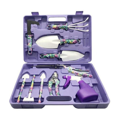 10 Pcs Multifunction Stainless Steel Gardening Tools and Equipment Set