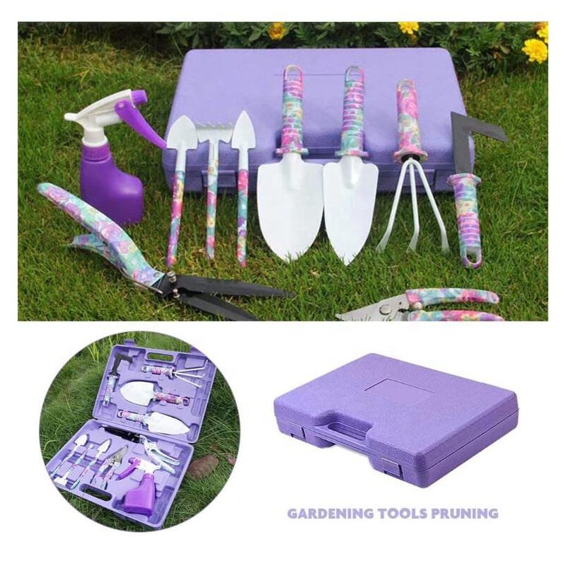 10 Pcs Multifunction Stainless Steel Gardening Tools and Equipment Set