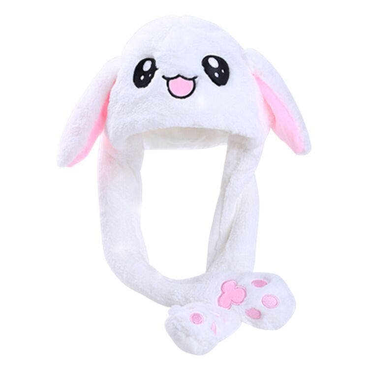 A Rabbit Hat with Movable Ears