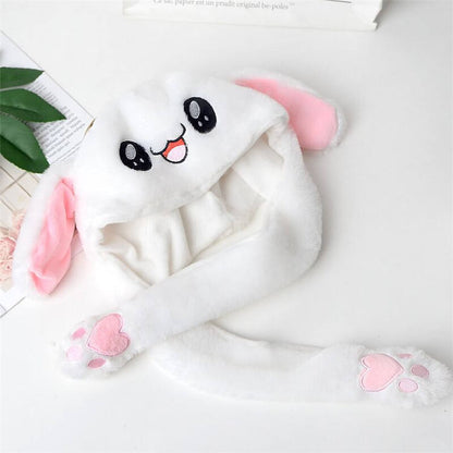 A Rabbit Hat with Movable Ears