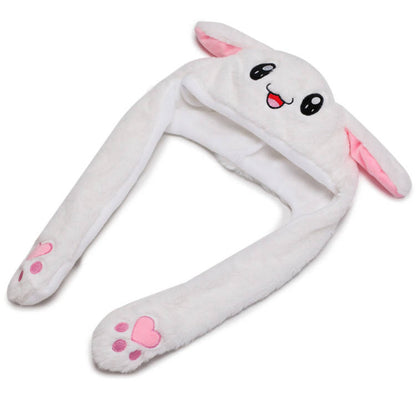 A Rabbit Hat with Movable Ears