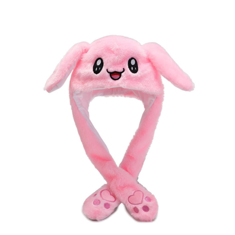 A Rabbit Hat with Movable Ears