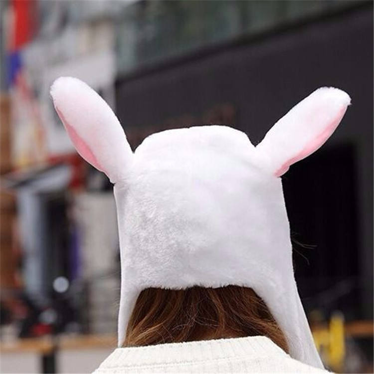 A Rabbit Hat with Movable Ears