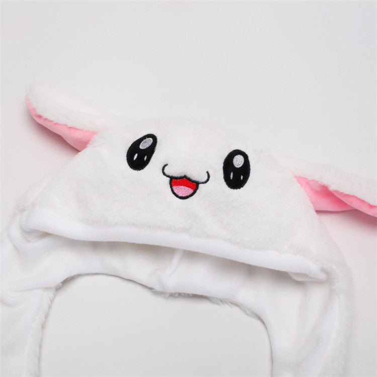 A Rabbit Hat with Movable Ears