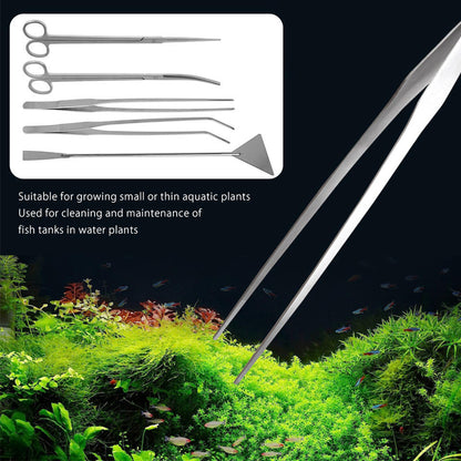 Stainless Steel Aquatic Plant Trimming Tool 5 PCS