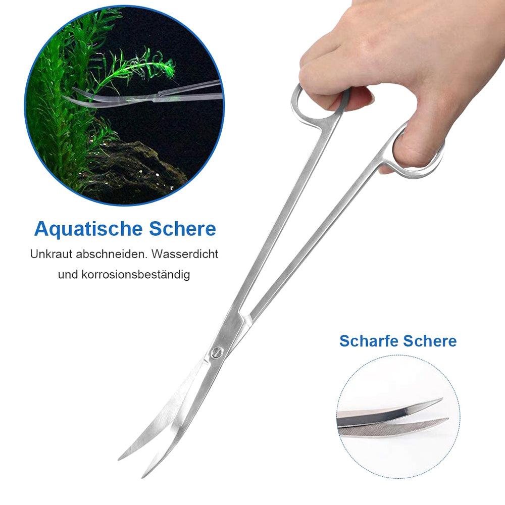 Stainless Steel Aquatic Plant Trimming Tool 5 PCS