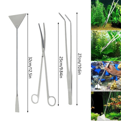 Stainless Steel Aquatic Plant Trimming Tool 5 PCS