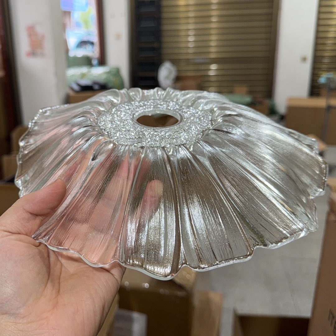 Glaslotuslampe