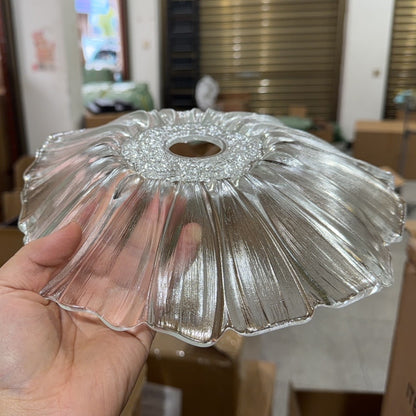 Glaslotuslampe