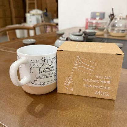 Tazas de cerámica con logotipo personalizado