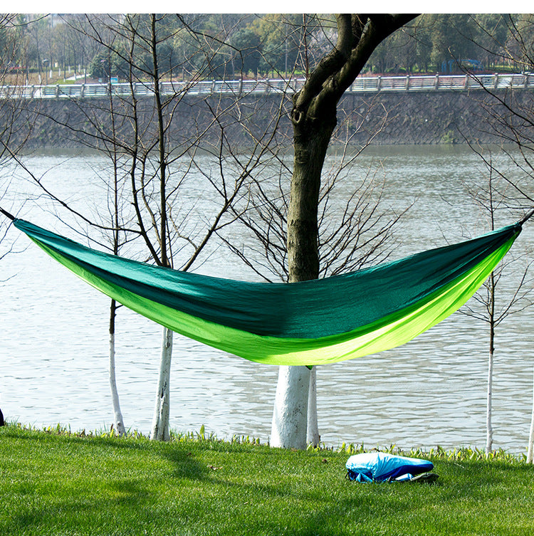 Outdoor High-Load-Bearing Nylon Hammock