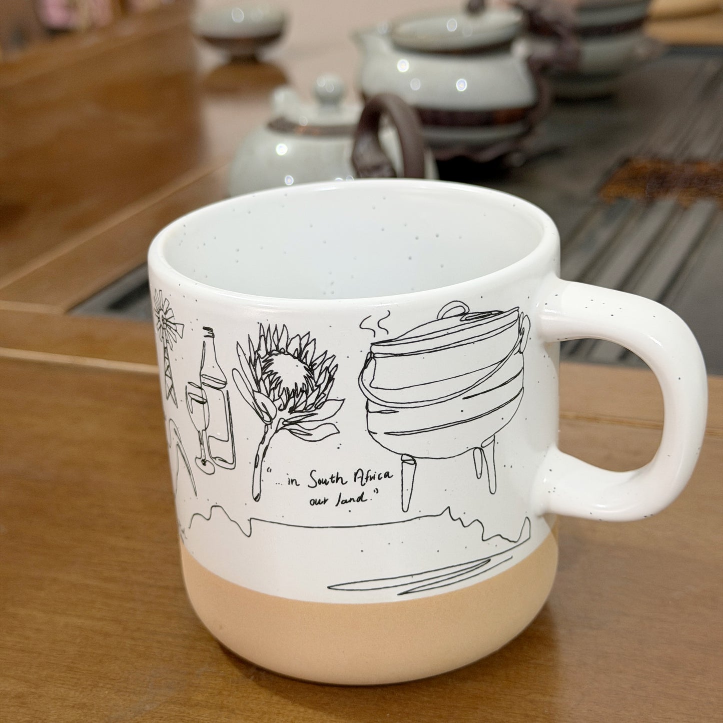 Tazas de cerámica con logotipo personalizado