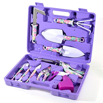 10 Pcs Multifunction Stainless Steel Gardening Tools and Equipment Set