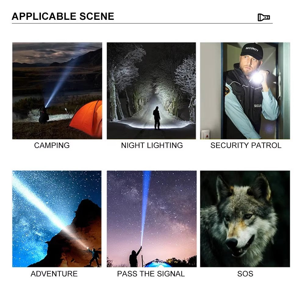XHP70 Outdoor Highlight Flashlight