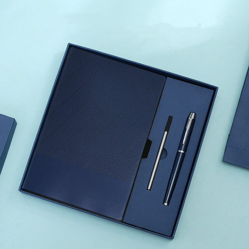 Customized Logo Notebook Gift Box Set ( Pen + Notebook )