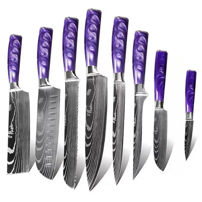 Kitchen knives 8 pcs sets