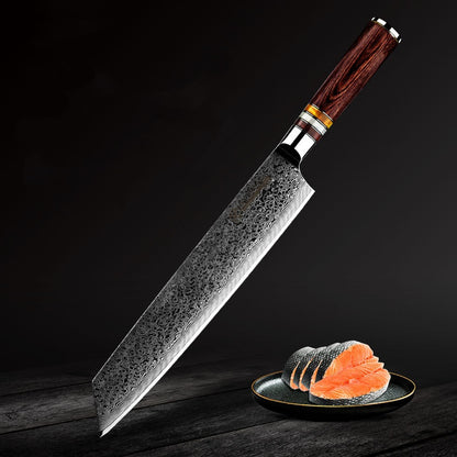 Damascus Steel Chef's Knife Set 6pcs