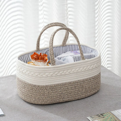 Baby-Aufbewahrungskorb für Fläschchen, Windeln sowie Mutterschafts- und Babyartikel