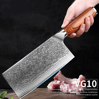VG10 Damascus Steel Kitchen Slicer