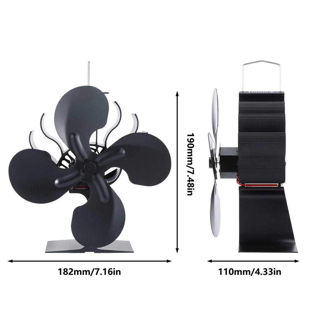 Fireplace Thermal Power Blower Fan