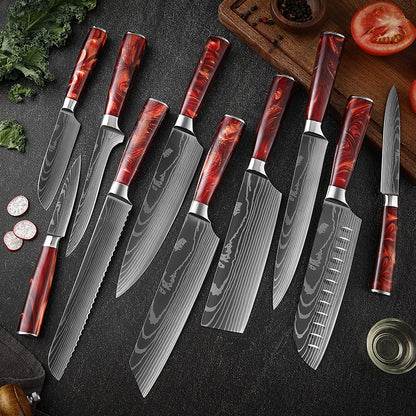 Kitchen knives 10 pcs sets