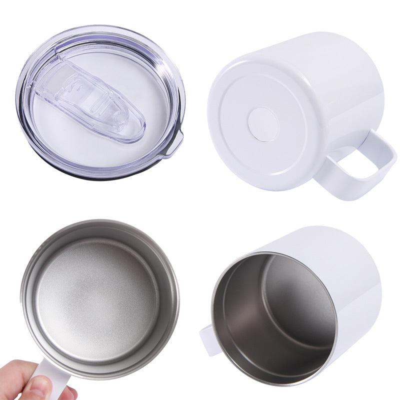 304 Stainless Steel Handle Cup 12oz
