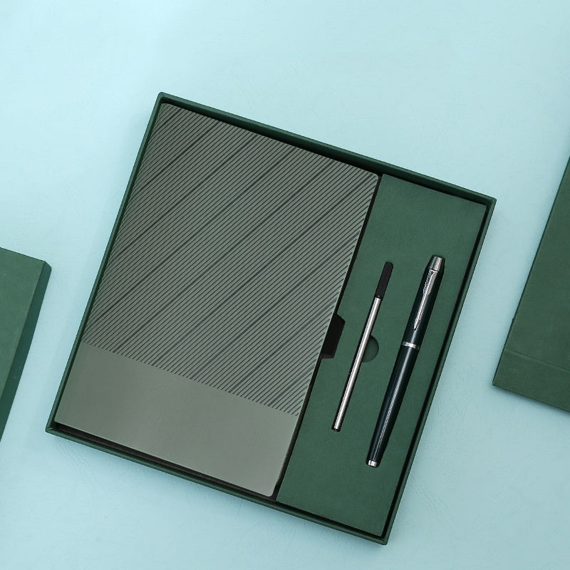 Customized Logo Notebook Gift Box Set ( Pen + Notebook )