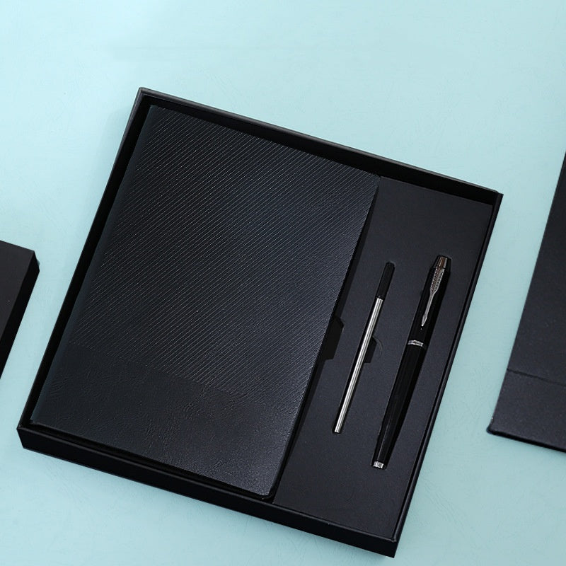 Customized Logo Notebook Gift Box Set ( Pen + Notebook )