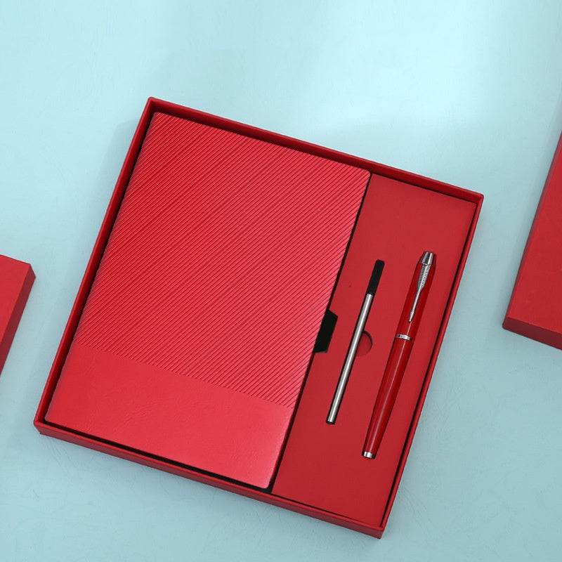 Customized Logo Notebook Gift Box Set ( Pen + Notebook )