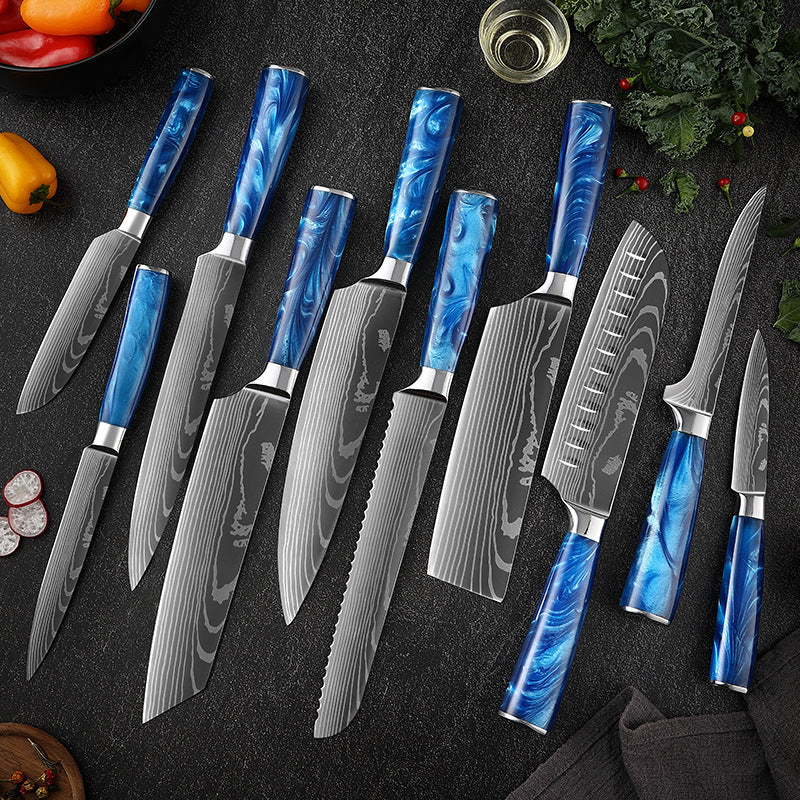 Kitchen knives 10 pcs sets