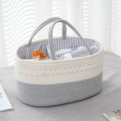 Baby-Aufbewahrungskorb für Fläschchen, Windeln sowie Mutterschafts- und Babyartikel
