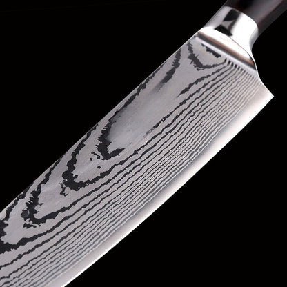 8 Inches Damascus Kitchen Knife with Gift Box Packing