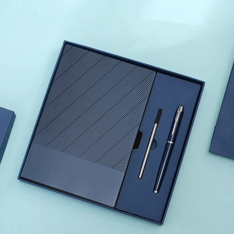 Customized Logo Notebook Gift Box Set ( Pen + Notebook )