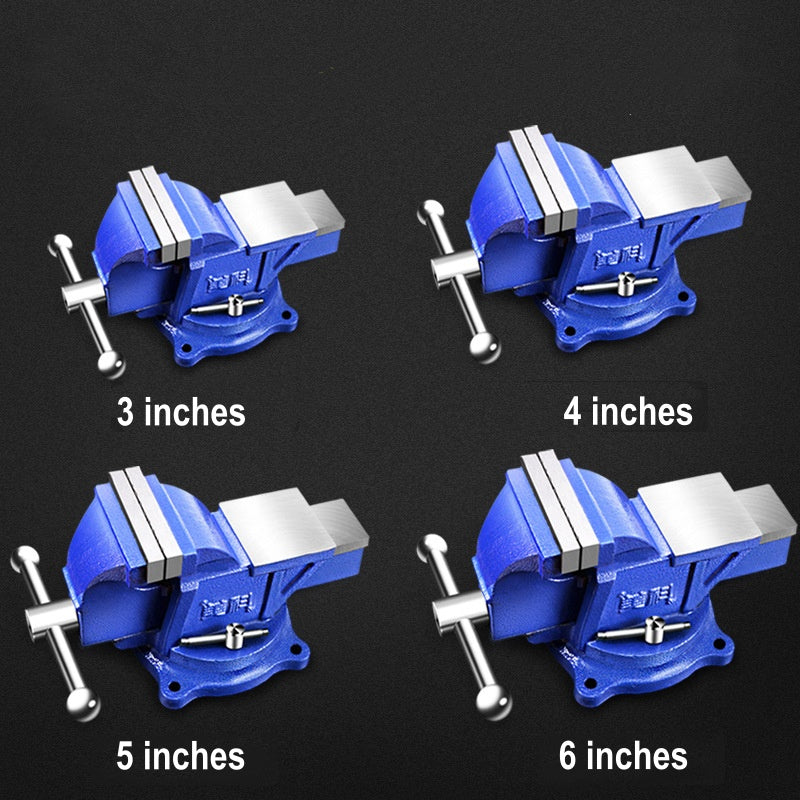 Multi-functional Flat-mouth Clamp Heavy-duty Bench Vice