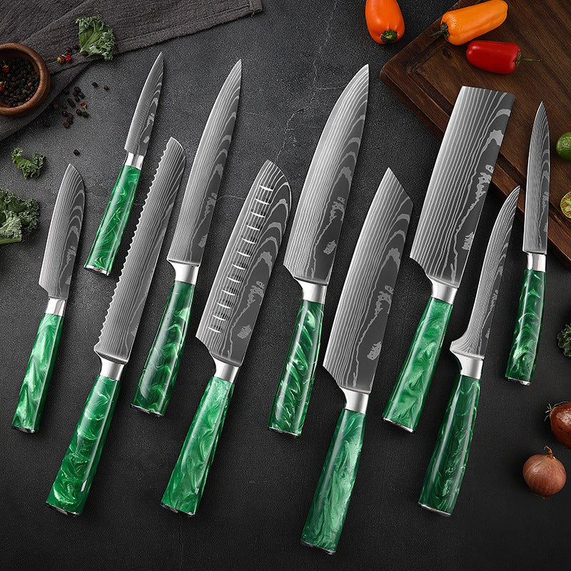 Kitchen knives 10 pcs sets