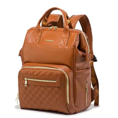 Bolsas de pañales de cuero sintético